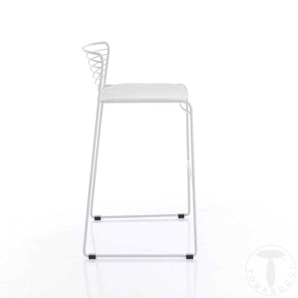 Tomasucci sgabello da interno / esterno MARTHA WHITE Saldi Di Fabbrica