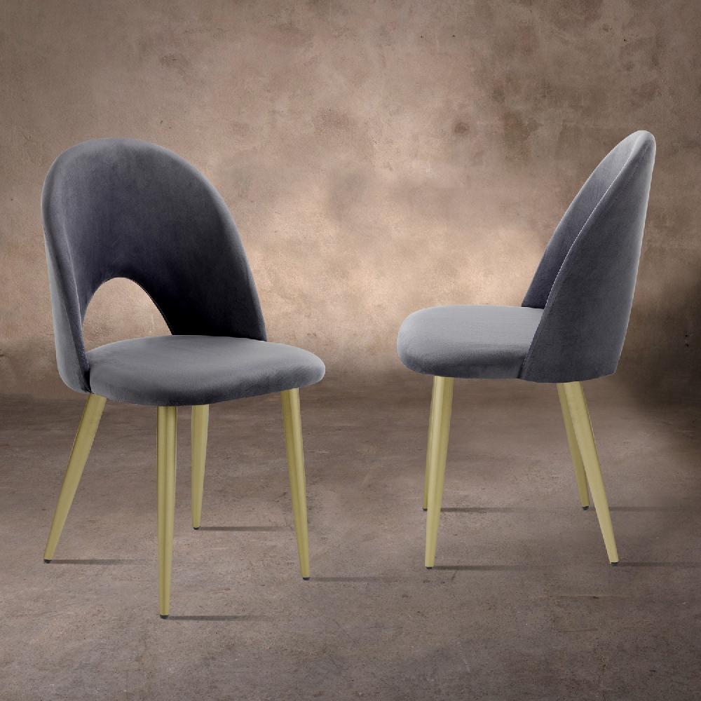 Tomasucci Sedia NAIL GREY / GOLD Qualità