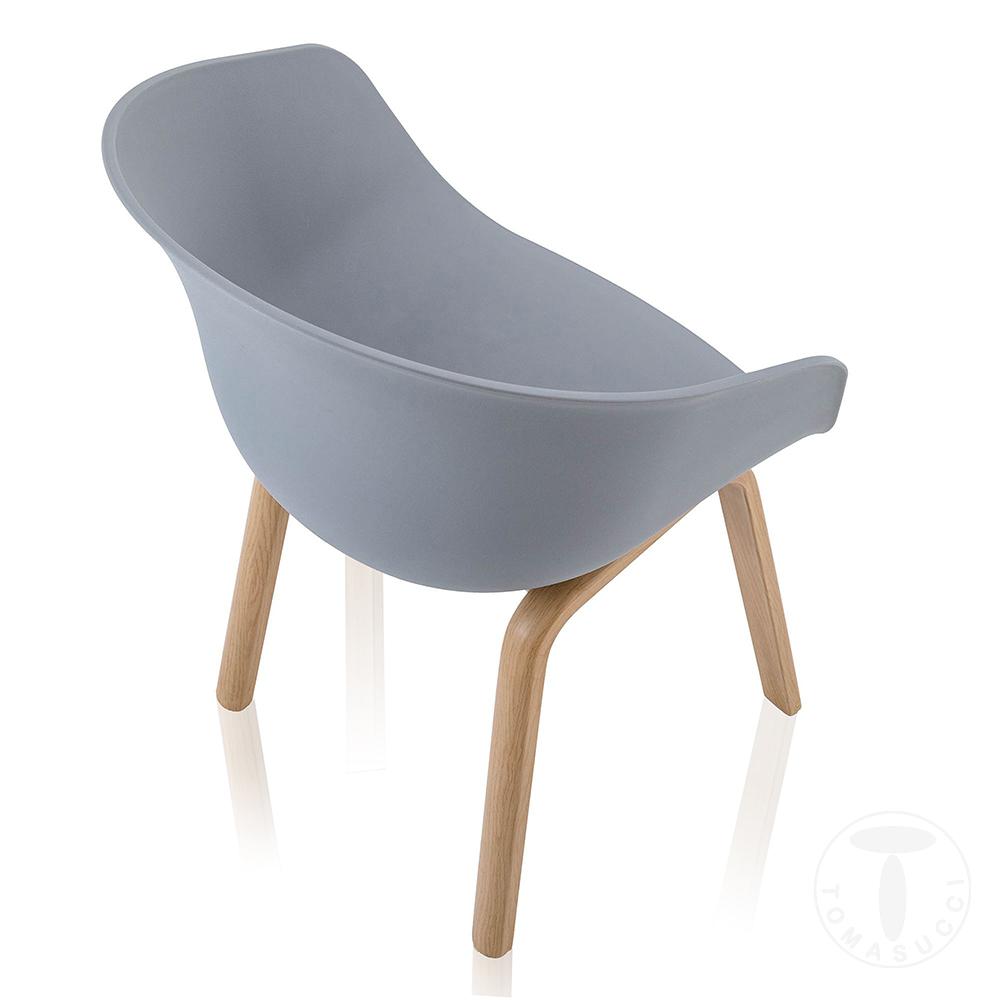Tomasucci sedia MORK GREY In Vendita
