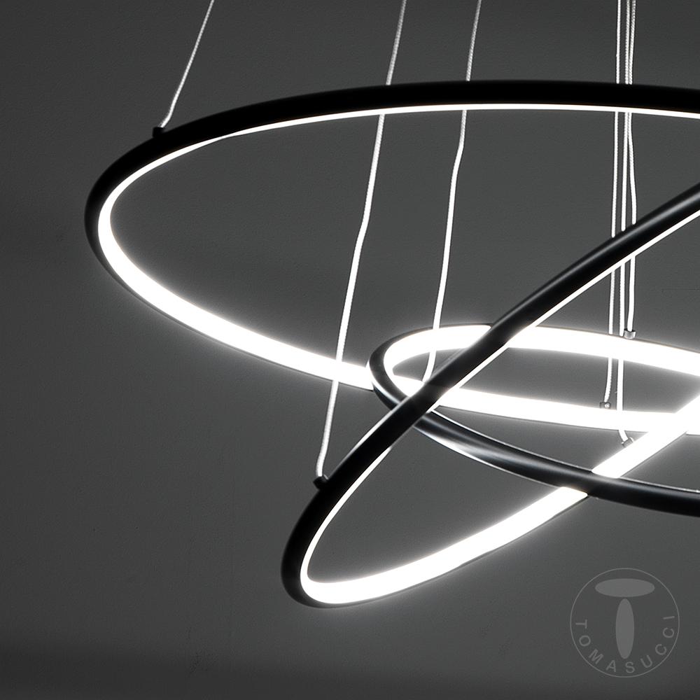 Tomasucci Lampadario THREE RINGS Qualità Garantita