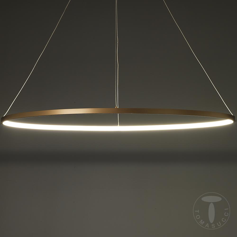 Tomasucci Lampadario OVAL RING GOLD Economico