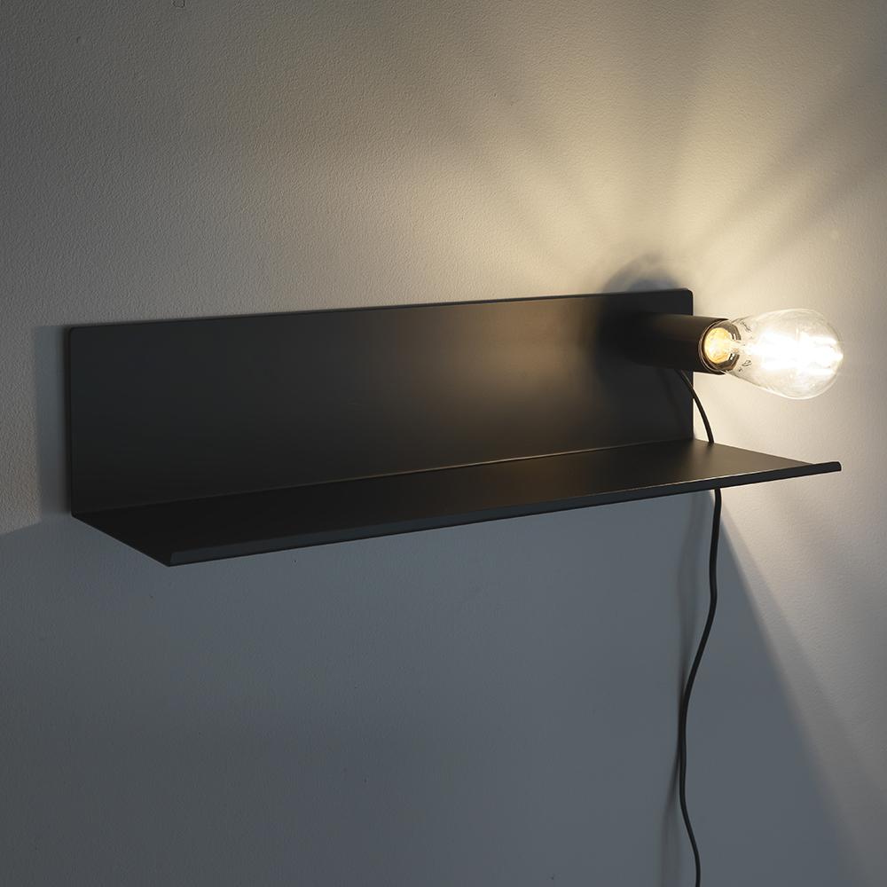 Tomasucci Lampada / mensola / comodino MAGIC SHELF BLACK Vendita Calda