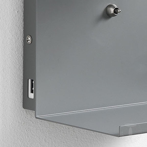Tomasucci Applique NIO GREY Spedizione Gratuita