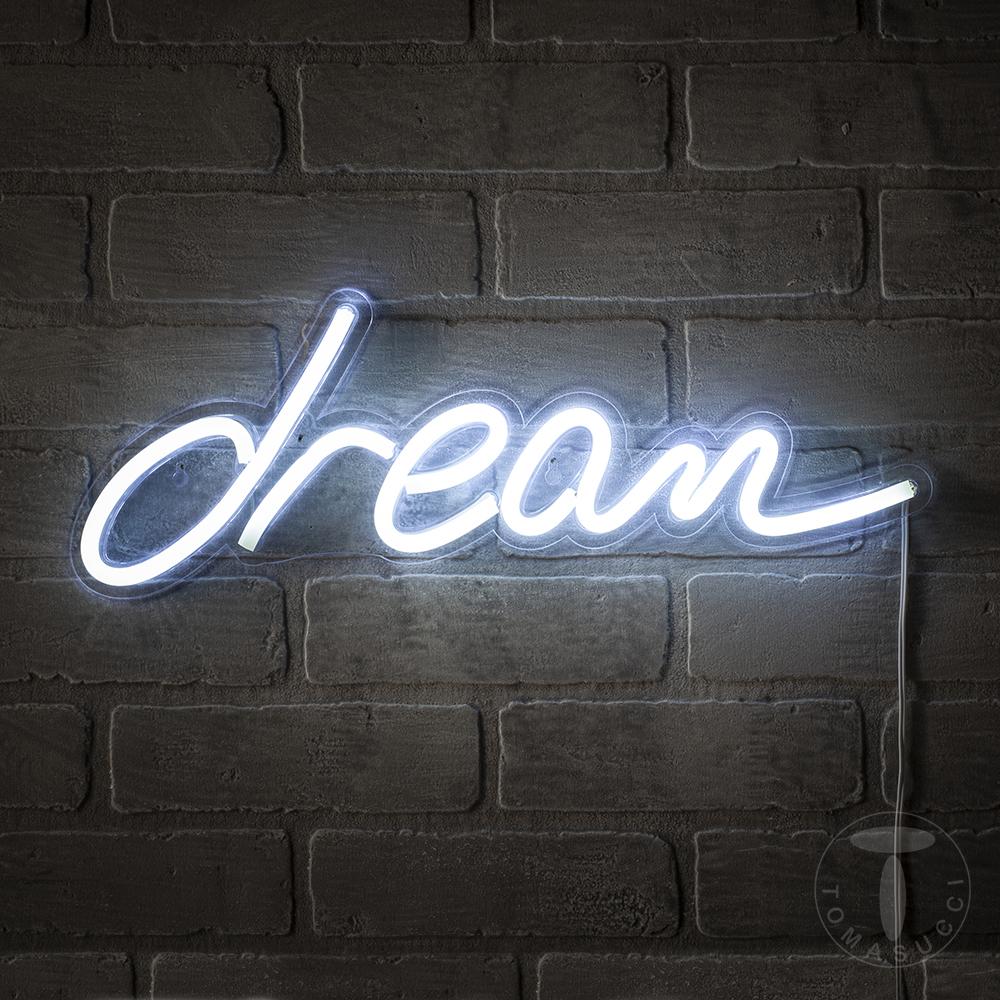 Tomasucci scritta luminosa da parete DREAM Sconto
