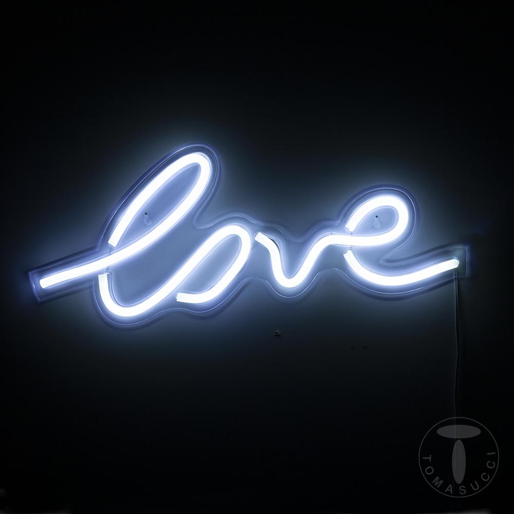 Tomasucci scritta luminosa da parete LOVE Online