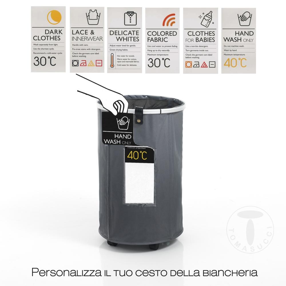 Tomasucci cesto porta biancheria LAUNDRY- ROUND Super sconto