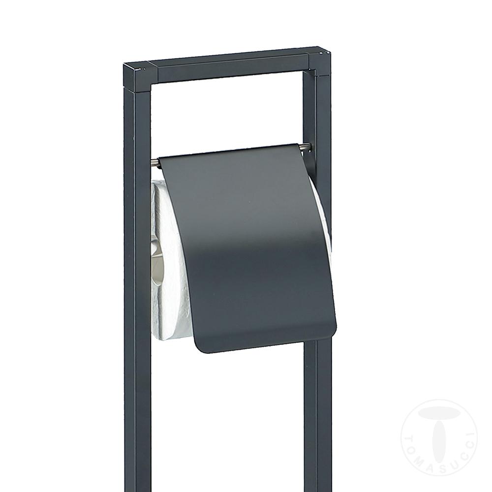 Tomasucci colonna porta spazzolino e porta carta igienica EMORI In Linea