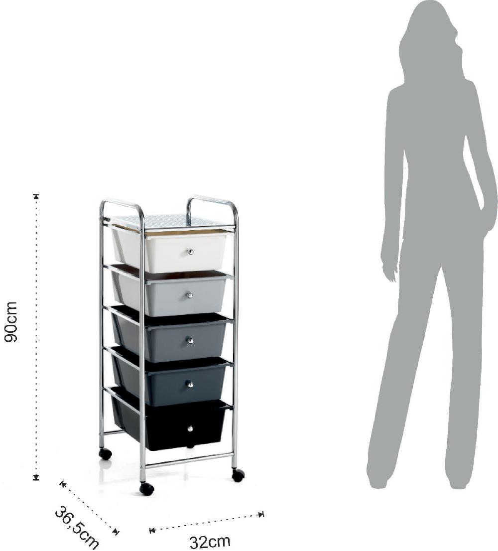 Tomasucci cassettiera con ruote AIR BIG Nuovo