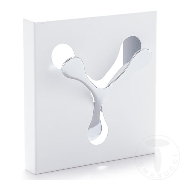 Tomasucci appendiabiti da parete BIN 1 WHITE Sottocosto