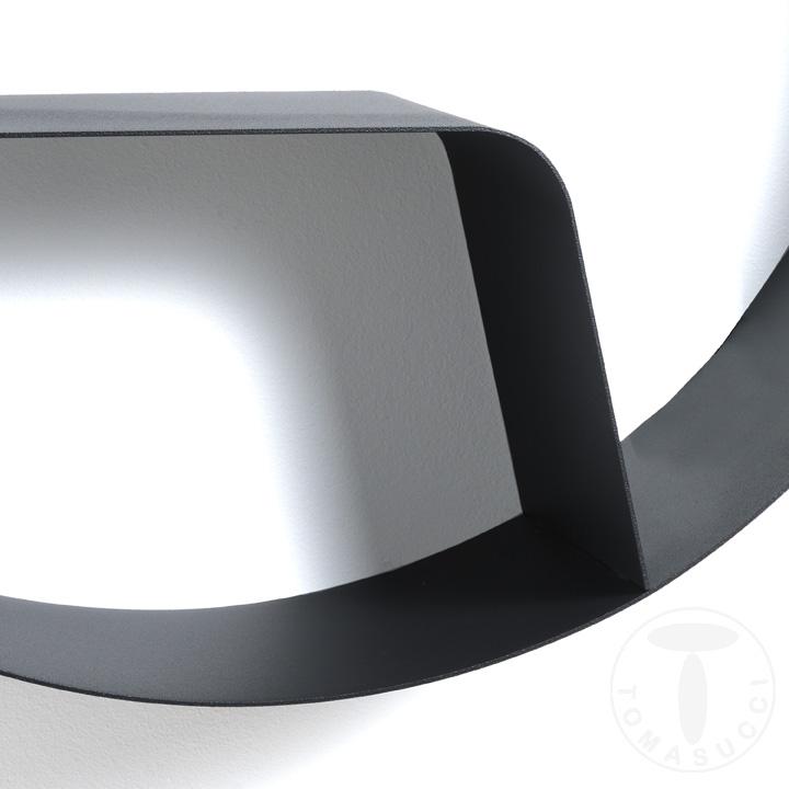 Tomasucci Mensola / Libreria da parete GIOVO DARK GREY Offerte