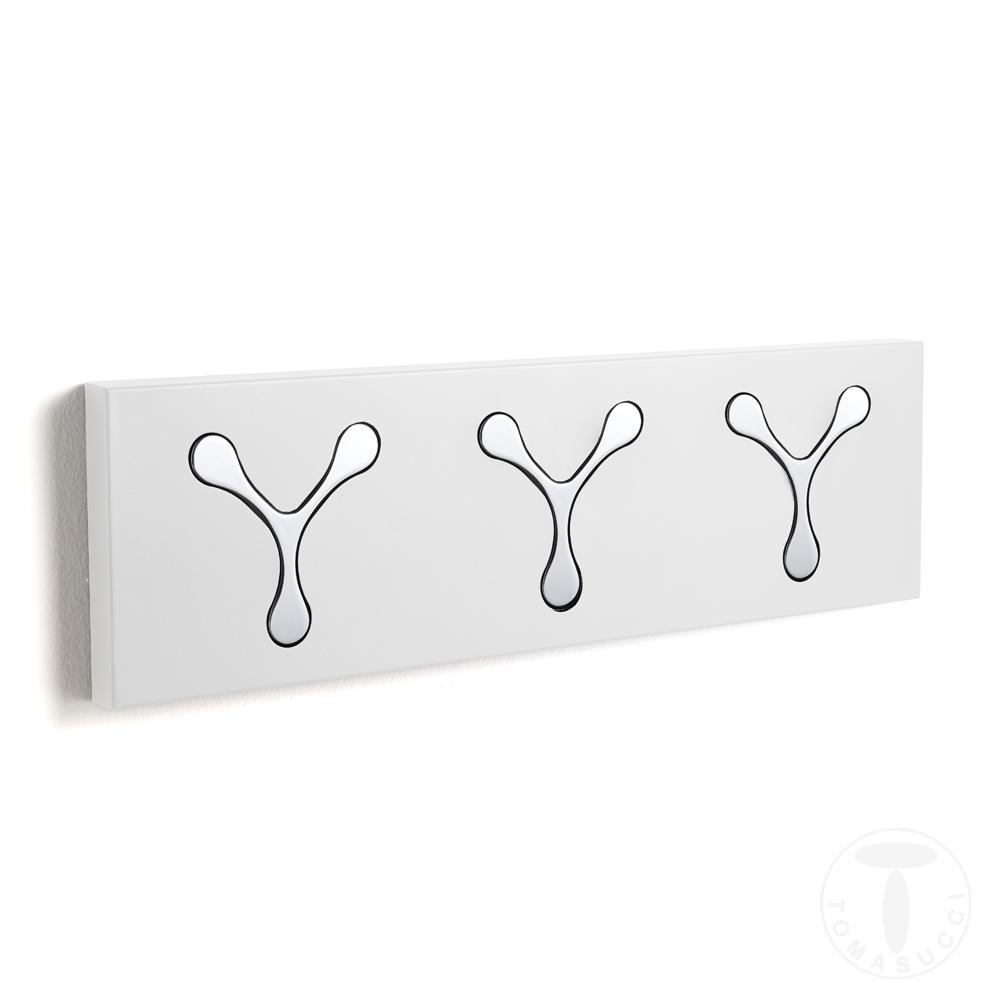 Tomasucci appendiabiti da parete NEW BIN 3 WHITE Vendita