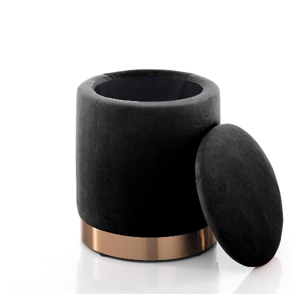 Tomasucci POUF CON.RE "DIDO POWDER BLACK" Offerta
