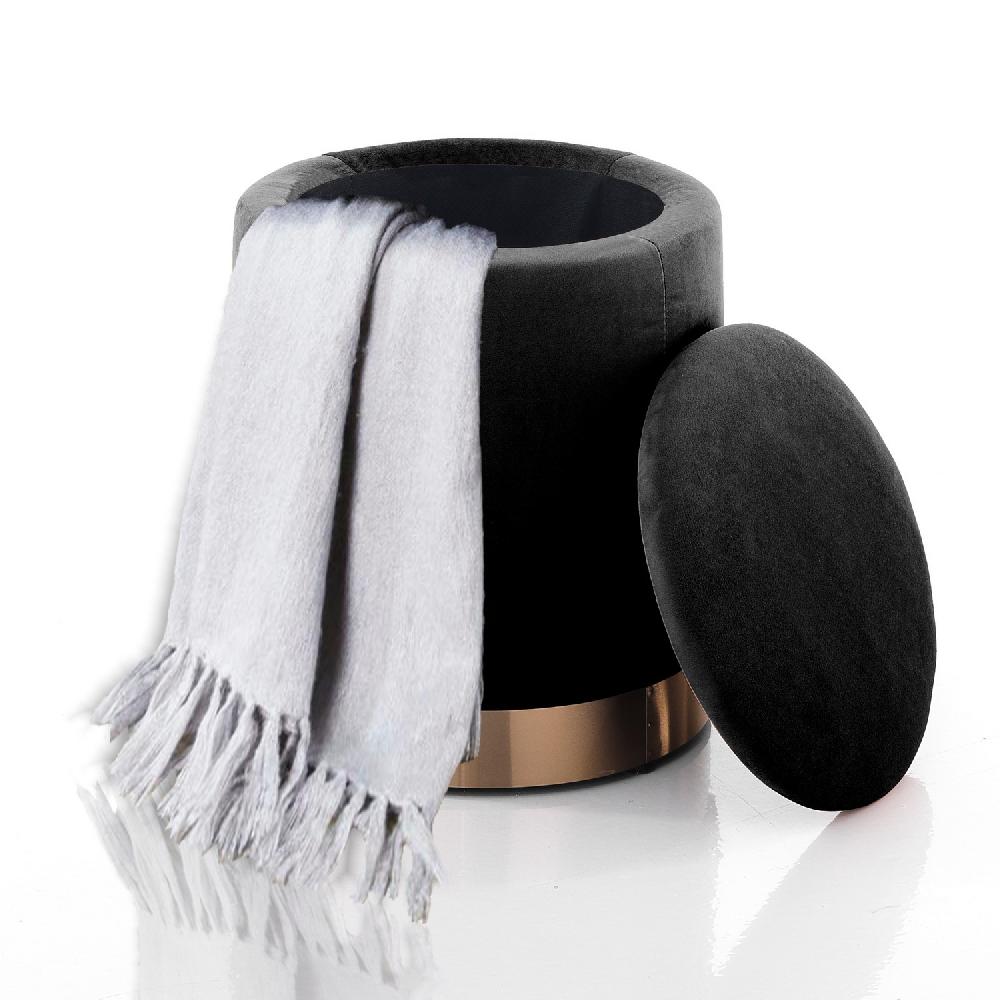 Tomasucci POUF CON.RE "DIDO POWDER BLACK" Offerta