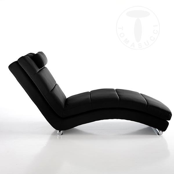 Tomasucci chaise longue SOFIA BLACK Ritorno libero