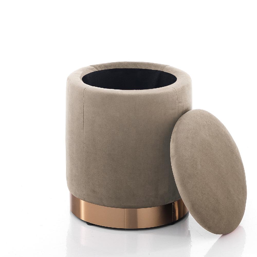 Tomasucci POUF CON.RE "DIDO POWDER TAUPE" Outlet