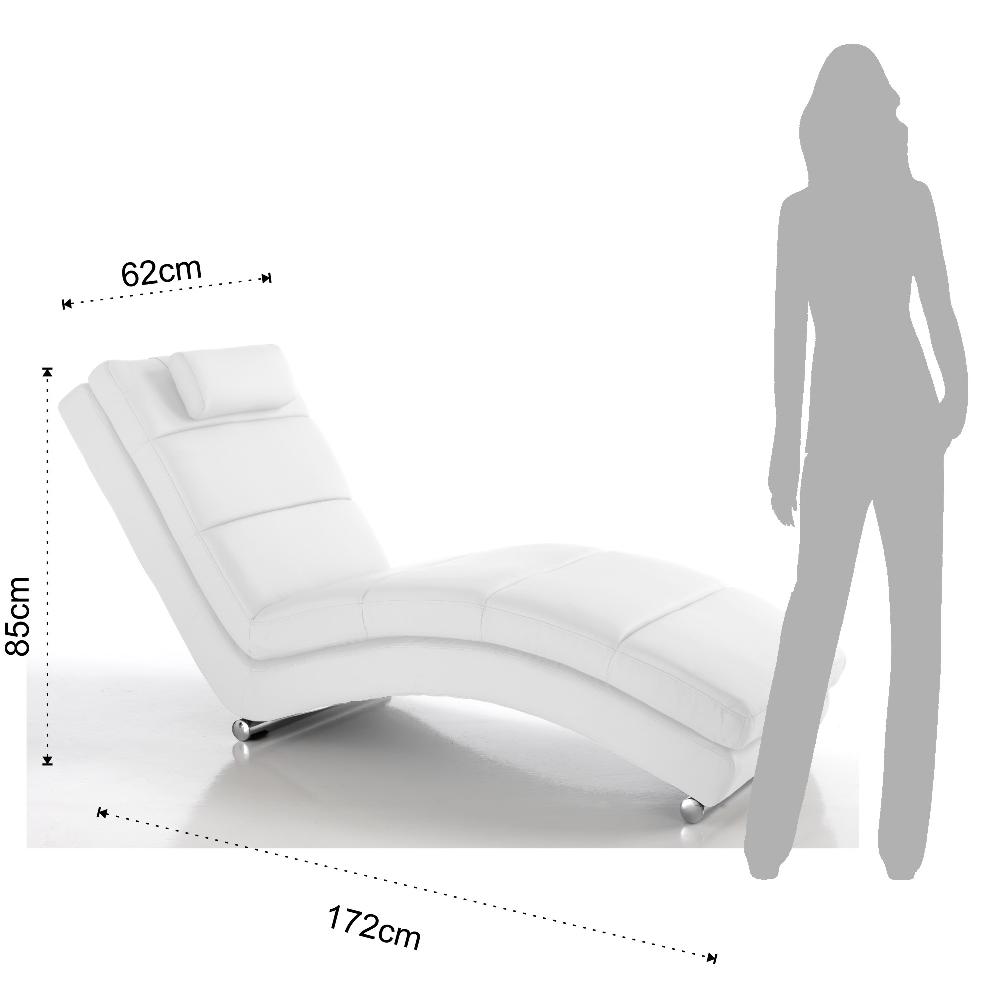 Tomasucci chaise longue SOFIA WHITE In Vendita