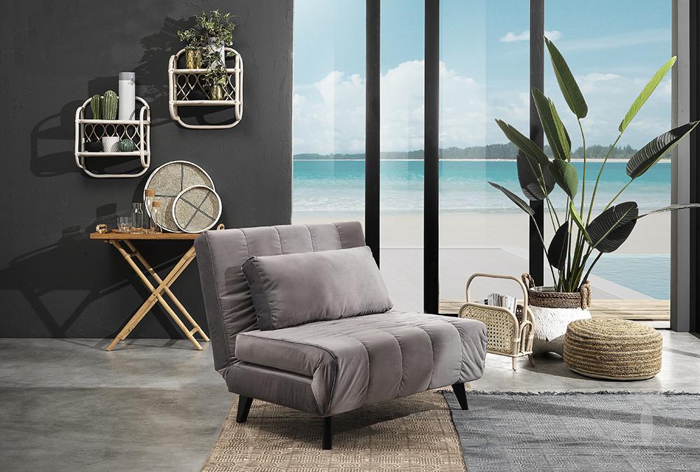 Tomasucci poltrona / letto YOLE GREY Saldi Di Fabbrica