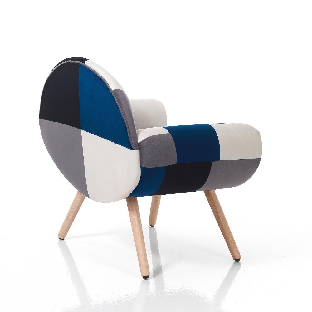 Tomasucci poltrona KALEIDOS-F BLUE Pezzi Unici