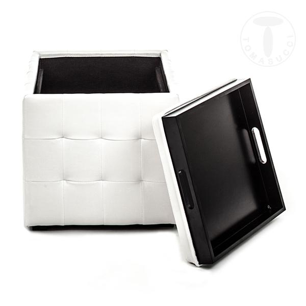 Tomasucci pouf DIZZY WHITE Offerte