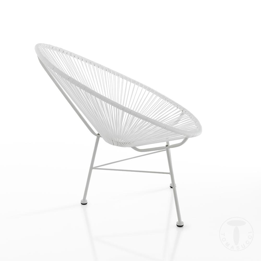 Tomasucci Poltrona da interno / esterno NUMANA WHITE Hotsell