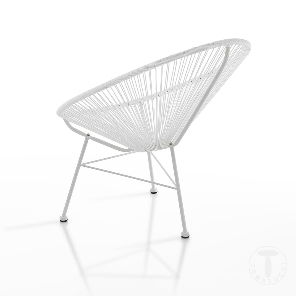 Tomasucci Poltrona da interno / esterno NUMANA WHITE Hotsell