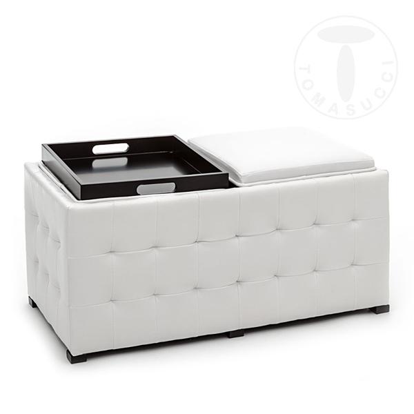 Tomasucci doppio pouf DIZZY WHITE I Più Venduti