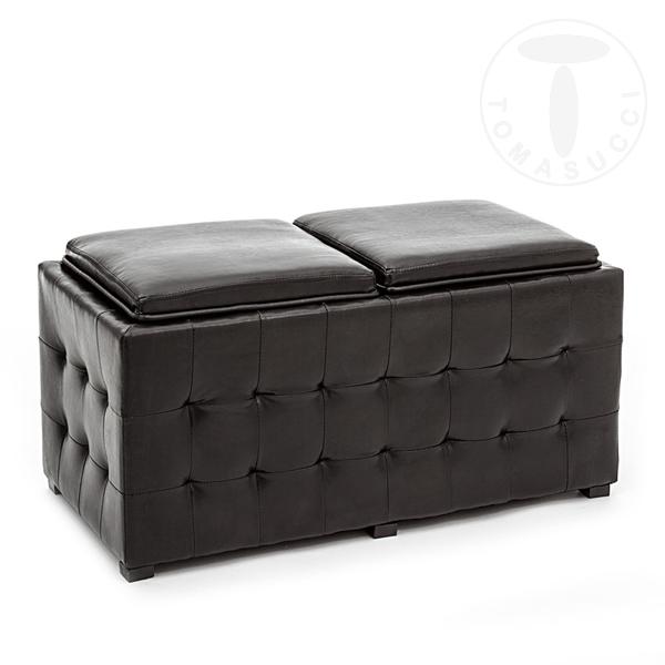 Tomasucci doppio pouf DIZZY BLACK Negozio
