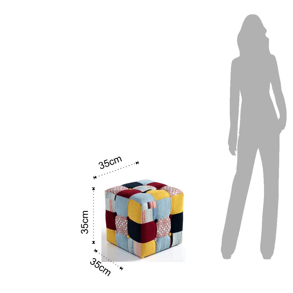 Tomasucci pouf KALEIDOS 2025