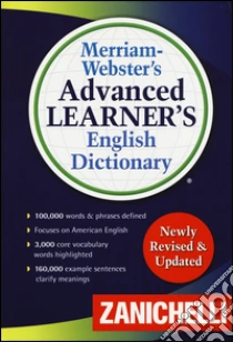 Unilibro Advanced learner's english dictionary - 9788808720887 Nuova