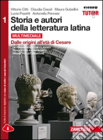 Unilibro Storia e autori della letteratura latina. Ediz. rossa. Conespansione online. Per le Scuole superiori. Con e-book. Vol. 1: Dalle origini all'età di Cesare - 9788808835888 Moda